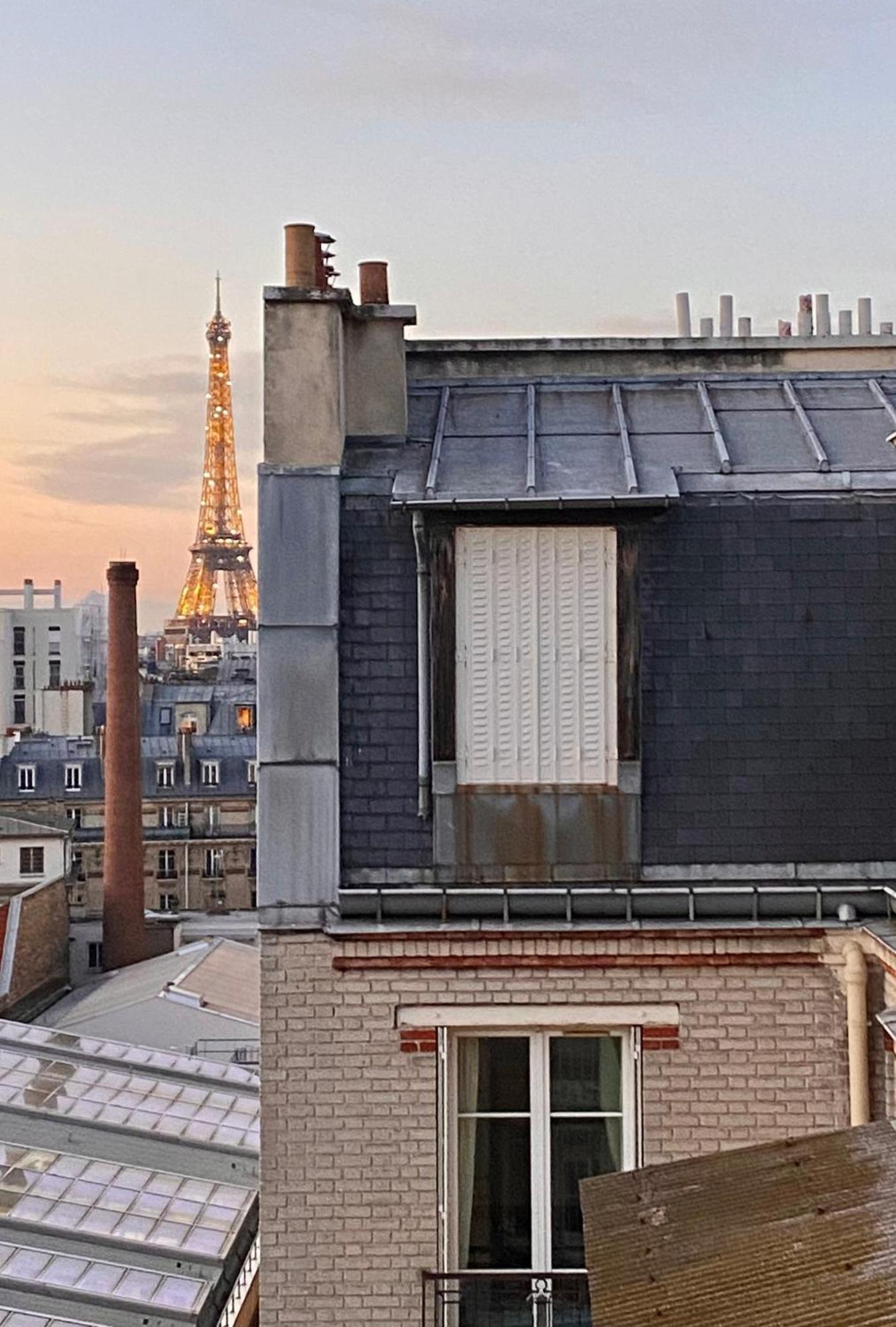 Studio Chic Paris Tour Eiffel Near Eiffel Tower 7Th Floor Екстер'єр фото