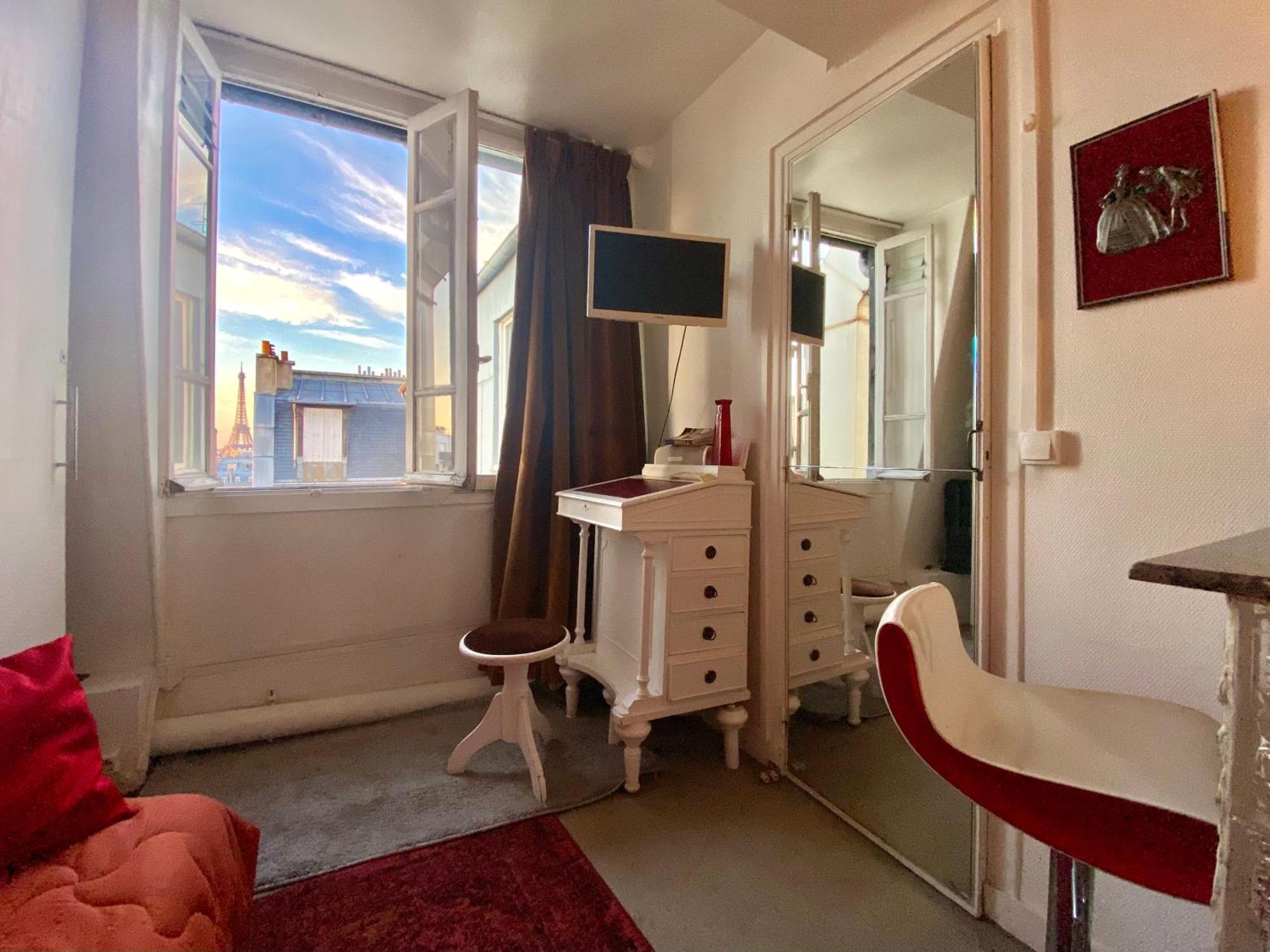 Studio Chic Paris Tour Eiffel Near Eiffel Tower 7Th Floor Екстер'єр фото